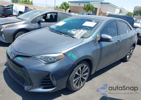 2017 Toyota Corolla Se из США, поврежденный, VIN 5YFBURHE4HP613712